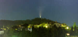 1997 Cometa sopra S. Bernardo