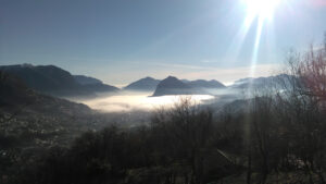 Veduta invernale dal S. Bernardo